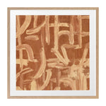 Oak Framed Print With Matboard