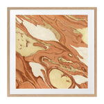 Oak Framed Print With Matboard