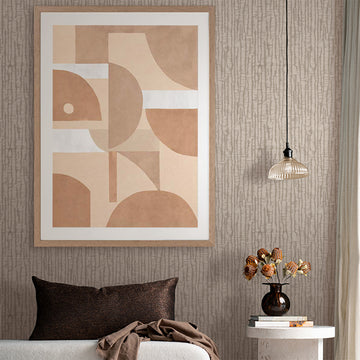 Oak Framed Print With Matboard