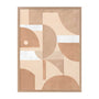 Fragmented Light I Potrait Art Print - Oak Framed Print, No Matboard / 106 x 141cm