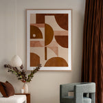 Oak Framed Print With Matboard