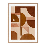 Oak Framed Print With Matboard