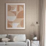 Oak Framed Print With Matboard