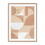 Oak Framed Print With Matboard