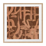 Oak Framed Print With Matboard