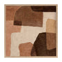 Organics III Potrait Art Print - Oak Framed Print, No Matboard / 68 x 68cm