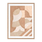 Oak Framed Print With Matboard