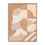Nouveau Light II Potrait Art Print - Oak Framed Print, No Matboard / 106 x 141cm