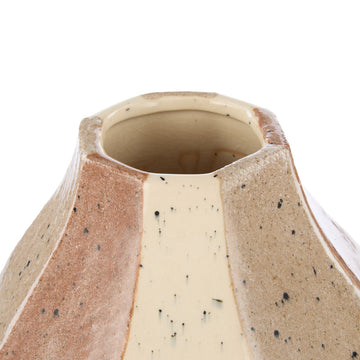 Evie Ceramic Vase Small (Brown)