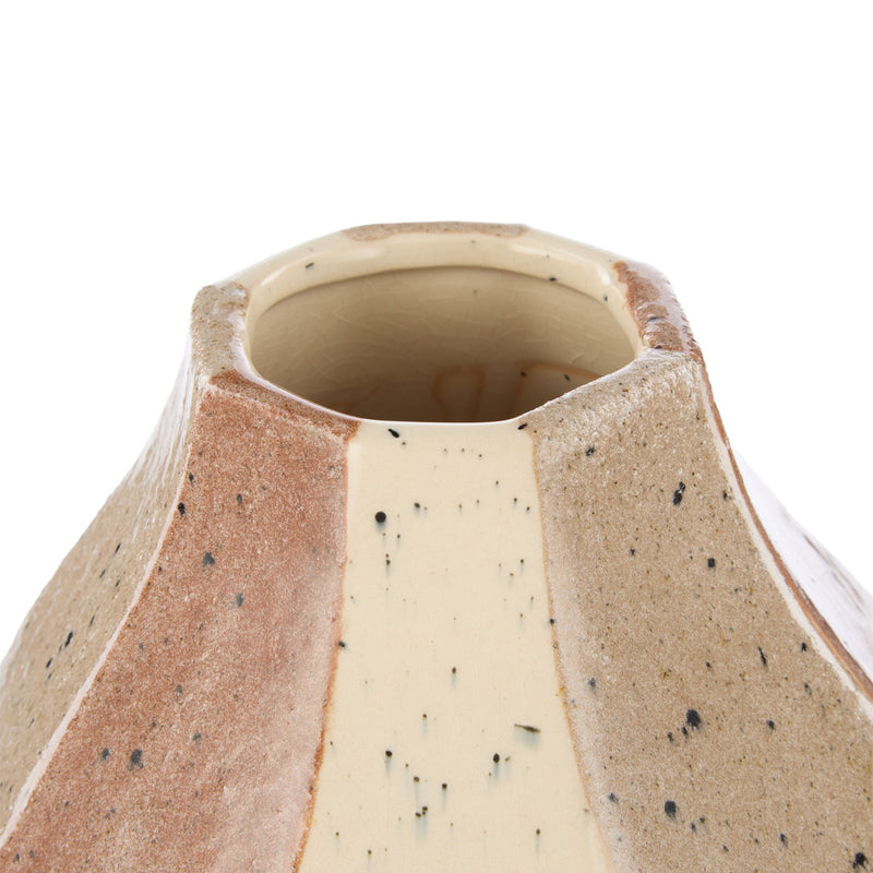 Evie Ceramic Vase Small (Brown)