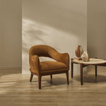 Evie Ceramic Vase Small (Brown)