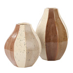 Evie Ceramic Vase Small (Brown)