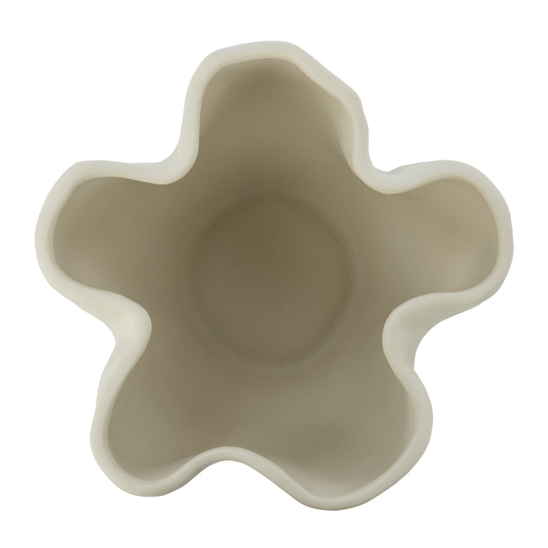 Fluid Vase (Cream)