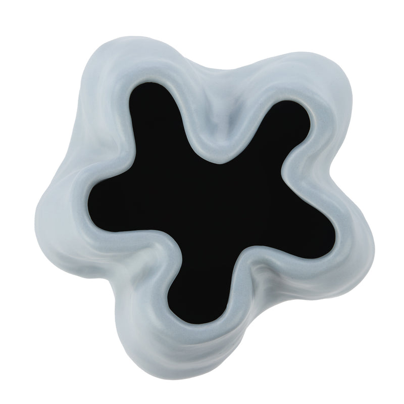 Fluid Vase Tall (Blue)