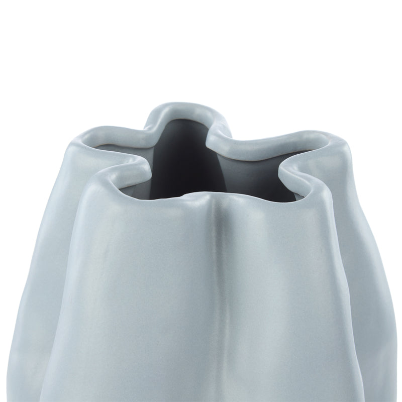 Fluid Vase Tall (Blue)