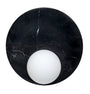Lux Root Marble Wall Sconce - Black / White