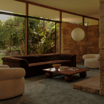 Yoko Square Coffee Table (Walnut Natural)