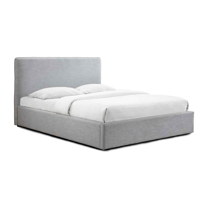 Dane Storage Queen Bed (Light Grey)