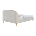 Mabel King Bed (Cream)