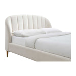 Mabel King Bed (Cream)