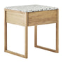 Avalon Terrazzo Bedside Table - Oak