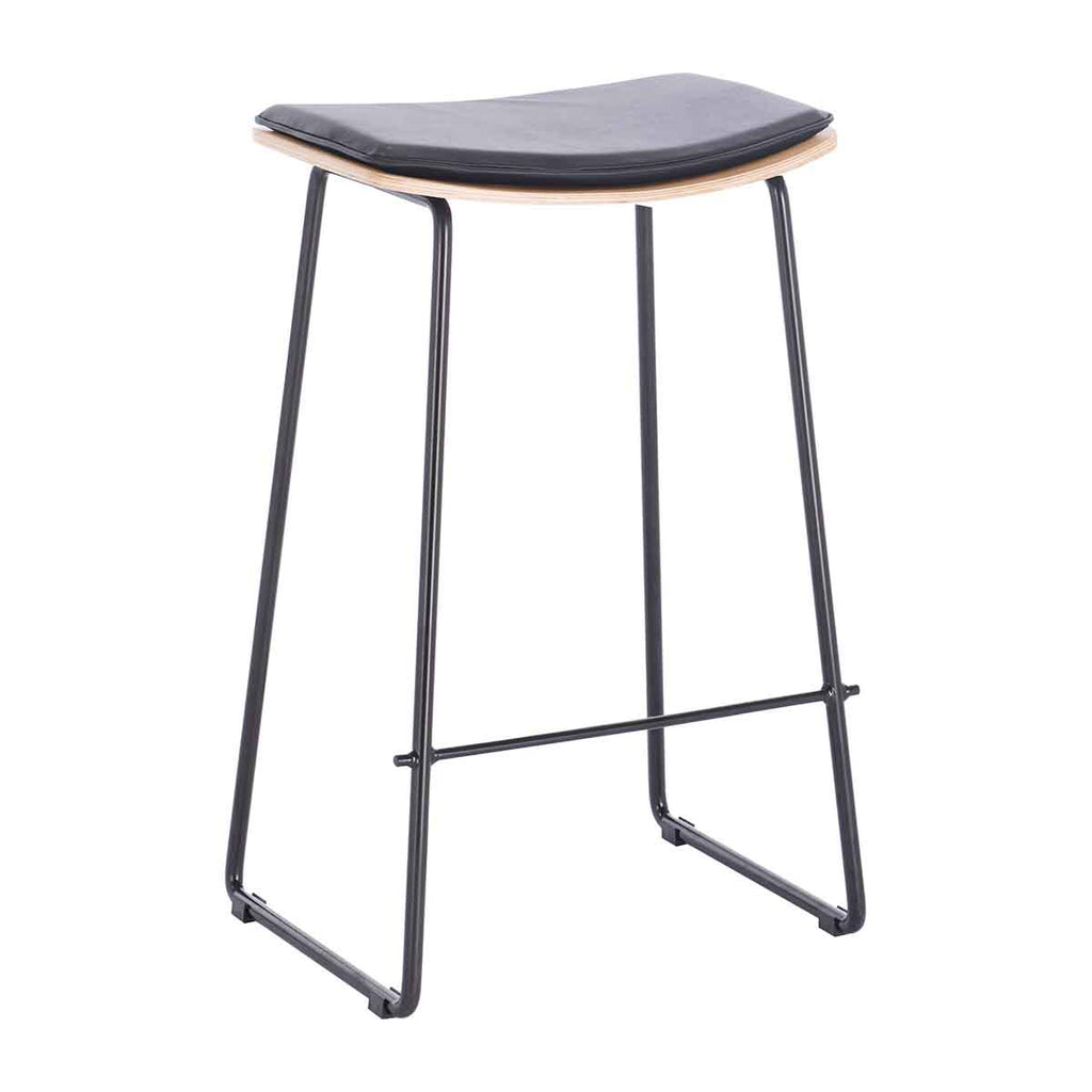 Oak and discount black bar stools