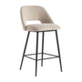Belmont Fabric Bar Stool - Cream Weave