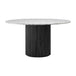 Cosmos Dining Table (Black, Terrazzo, 120cm)