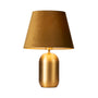 Misty Table Lamp - Brass / Gold Velvet