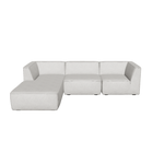 Elliot Light Grey Fabric