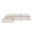 Agnes Brown Textured Weave