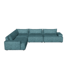 Danny Dust Blue Textured Weave