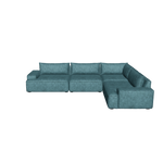 Danny Dust Blue Textured Weave