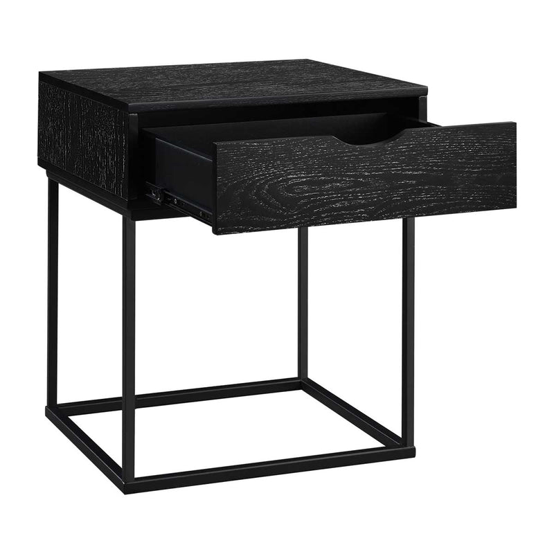 Riley Bedside Table (Black)