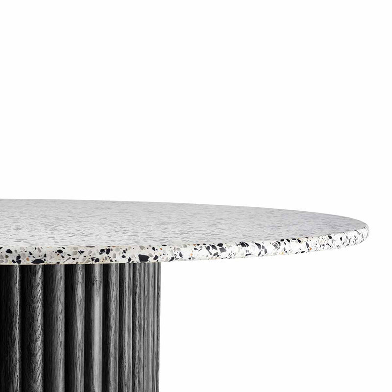 Cosmos Side Table (Black, Terrazzo)