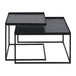 Tray Square Coffee Table Set of 2
