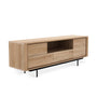 Shadow 1 Door - 2 Drawer TV Unit - Oak