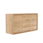Shadow 3 Door Sideboard - Oak