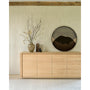 Shadow 5 Door Sideboard - Oak