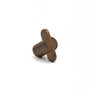 Intersect Knob - Bronze