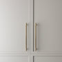 Linear Pull - Aged Brass / Medium