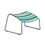 Click Outdoor Footrest - Blue Stripe
