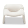 Billie Groove Boucle Armchair - Cream