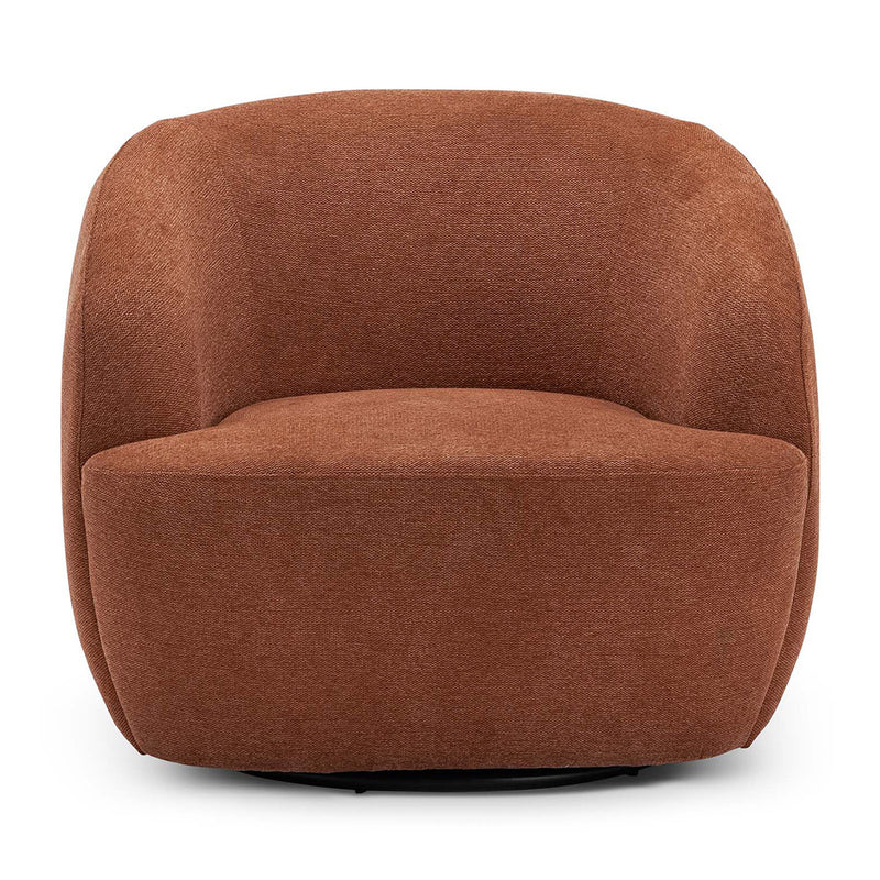 Elise Fabric Swivel Armchair