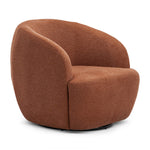 Elise Fabric Swivel Armchair