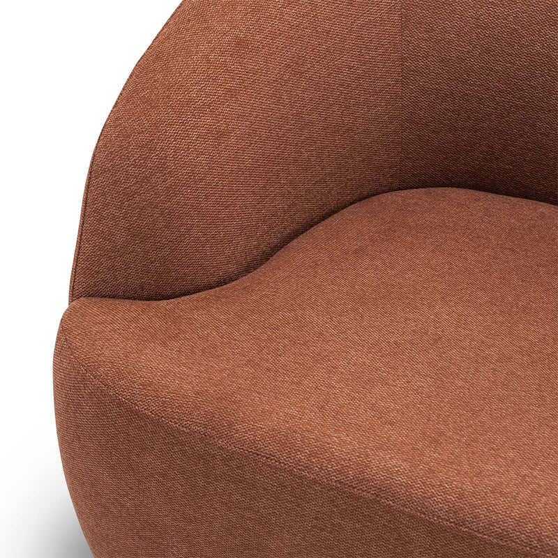 Elise Fabric Swivel Armchair