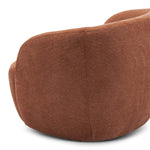 Elise Fabric Swivel Armchair