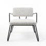 Chelsea Occasional Chair - Silver