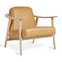 Baltic Leather Armchair - Canyon Whiskey / Ash