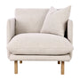 Zephyr Armchair (Byron) - Byron Oyster